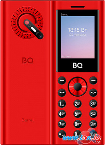 Кнопочный телефон BQ-Mobile BQ-1858 Barrel (красный) в Могилёве