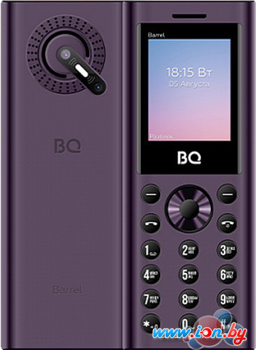 Кнопочный телефон BQ-Mobile BQ-1858 Barrel (фиолетовый) в Минске