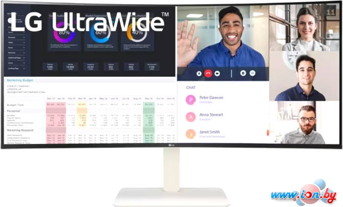 Игровой монитор LG UltraWide 38WR85QC-W в Гомеле