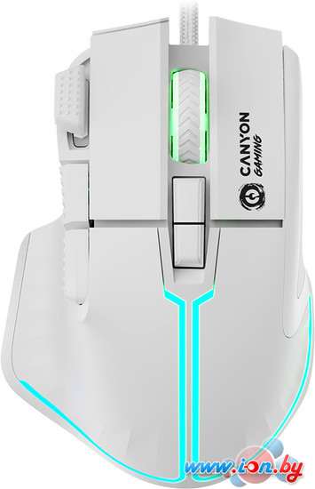 Игровая мышь Canyon Fortnax GM-636 (белый) в Могилёве