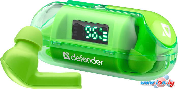 Наушники Defender Twins 916 (зеленый) в Минске