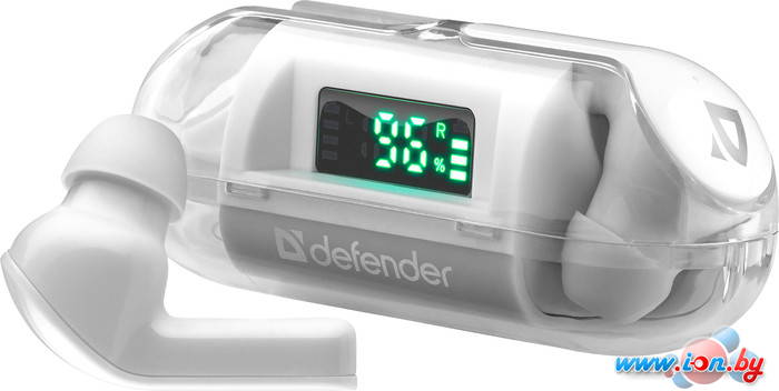 Наушники Defender Twins 916 (белый) в Минске