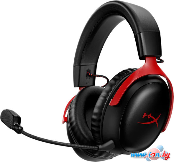 Наушники HyperX Cloud III Wireless (черный/красный) в Бресте