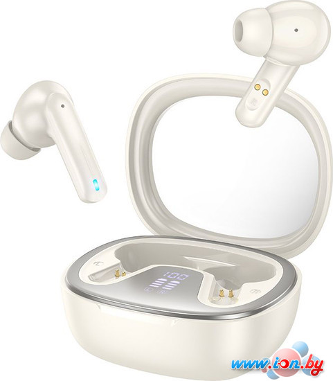 Наушники Hoco EQ6 (бежевый) в Могилёве