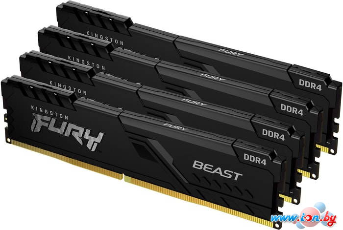 Оперативная память Kingston FURY Beast 4x32GB DDR4 PC4-28800 KF436C18BBK4/128 в Бресте