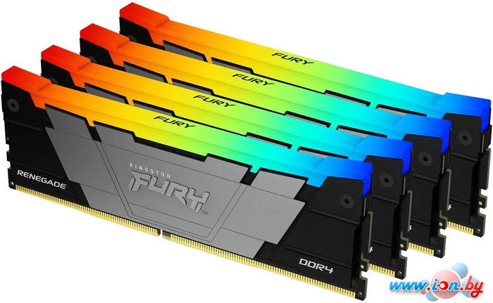 Оперативная память Kingston FURY Renegade RGB 4x8ГБ DDR4 3200 МГц KF432C16RB2AK4/32 в Гомеле