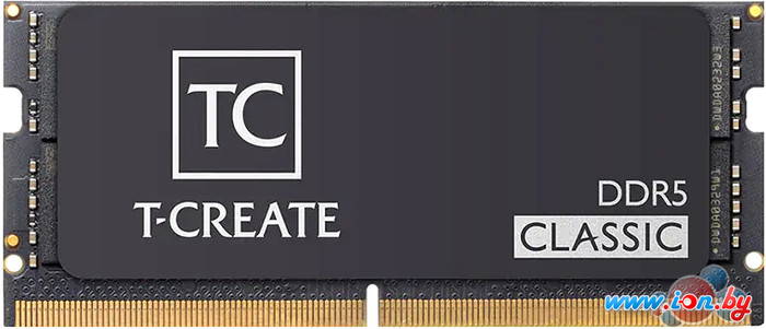 Оперативная память Team T-Create Classic SODIMM 16ГБ DDR5 5600 МГц CTCCD516G5600HC46A-S01 в Гродно