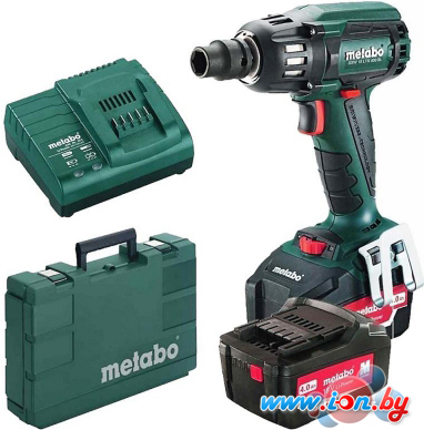 Гайковерт Metabo SSW 18 LTX 400 BL 602205650 (с 2-мя АКБ, кейс) в Бресте