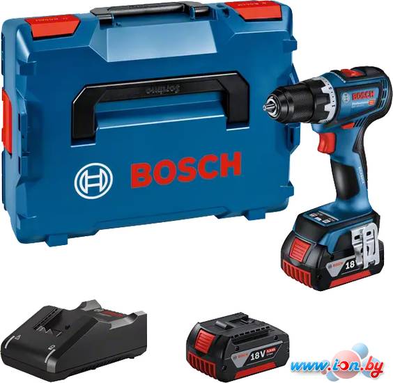 Дрель-шуруповерт Bosch GSR 18V-90 C Professional 06019K6006 (с 2-мя АКБ 5 Ач, кейс) в Гомеле