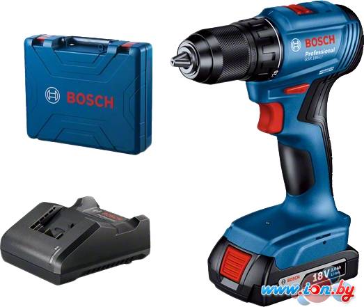 Дрель-шуруповерт Bosch GSR 185-LI Professional 06019K3001 (с 1-им АКБ, кейс) в Могилёве