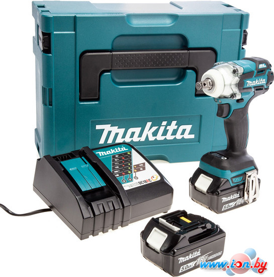 Гайковерт Makita DTW285RTJ (с 2-мя АКБ 5 Ач, кейс) в Могилёве