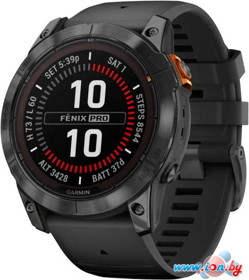 Умные часы Garmin Fenix 7 Pro Solar (сланцево-серый/черный) в Витебске