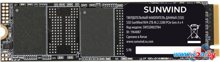 SSD SunWind NV4 SWSSD002TN4 2TB в Минске