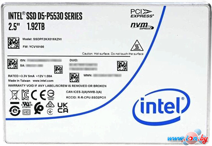 SSD Intel D5-P5530 1.92TB SSDPF2KX019XZN1 в Минске