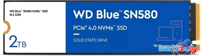 SSD WD Blue SN580 2TB WDS200T3B0E в Гомеле