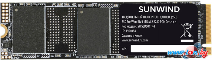 SSD SunWind NV4 SWSSD001TN4 1TB в Бресте