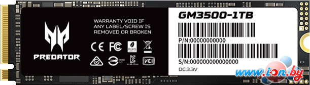 SSD Acer Predator GM3500 1TB BL.9BWWR.102 в Минске