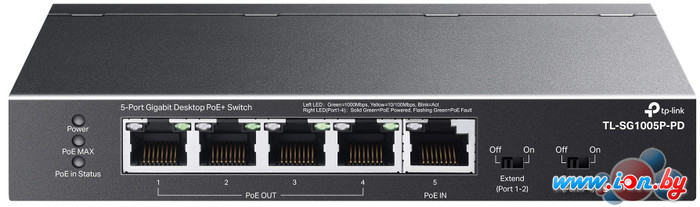 Неуправляемый коммутатор TP-Link TL-SG1005P-PD М1 в Могилёве
