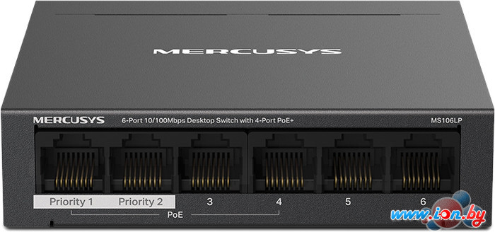 Неуправляемый коммутатор Mercusys MS106LP в Гомеле