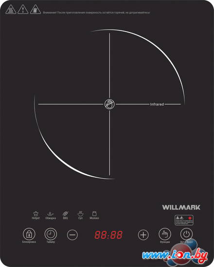 Настольная плита Willmark WCP-805BT в Бресте