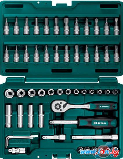 Универсальный набор инструментов KRAFTOOL 27885-H57 (57 предметов) в Минске