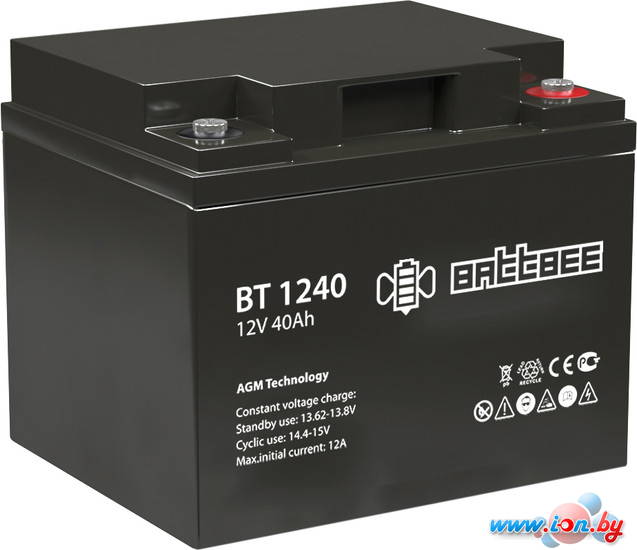 Аккумулятор для ИБП BattBee BT 1240 (12В/40Ач) в Могилёве