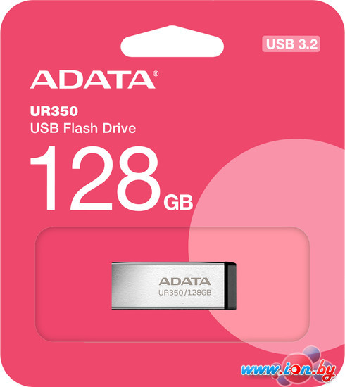 USB Flash ADATA UR350 128GB UR350-128G-RSR/BK (серебристый/черный) в Гродно