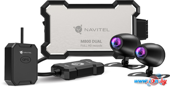 Видеорегистратор-GPS информатор (2в1) NAVITEL M800 Dual в Минске