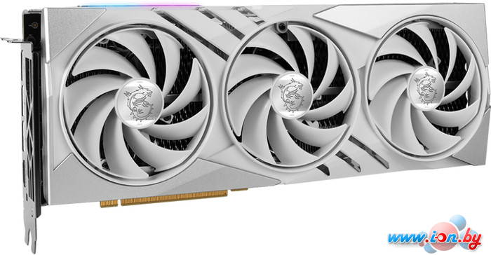 Видеокарта MSI GeForce RTX 4070 Ti Super 16G Gaming X Slim White в Могилёве