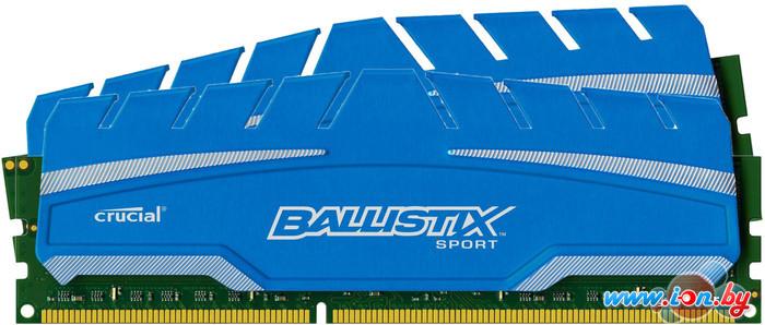Оперативная память Crucial Ballistix Sport XT 2x4GB KIT DDR3 PC3-12800 (BLS2C4G3D169DS3CEU) в Могилёве