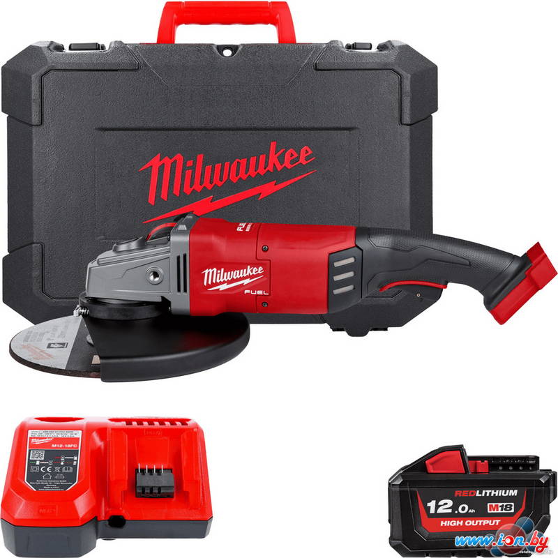 Угловая шлифмашина Milwaukee M18 Fuel M18FLAG230XPDB-121C 4933464115 (с 1-им АКБ, кейс) в Гомеле