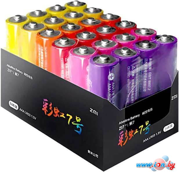 Батарейка ZMI ZI5 Rainbow AA 24 шт. AA524 Colors в Могилёве