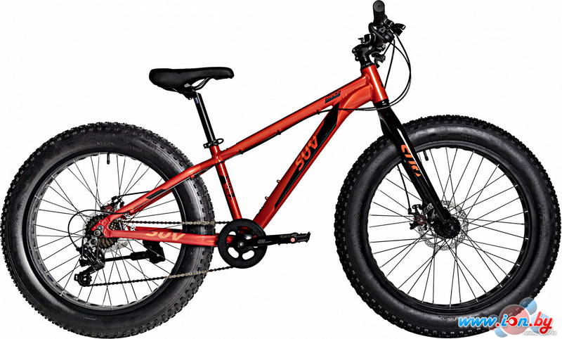 Велосипед Novatrack Fatbike 24 2024 24AHD.SUV.13RD4 (терракотовый) в Витебске