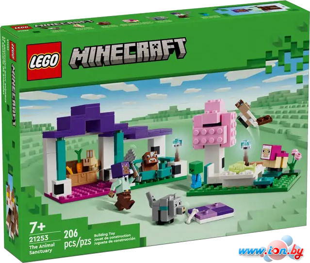 Конструктор LEGO Minecraft 21253 Убежище для животных в Могилёве