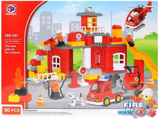 Конструктор Kids Home Toys Пожарная станция 188-101 3667637 в Могилёве