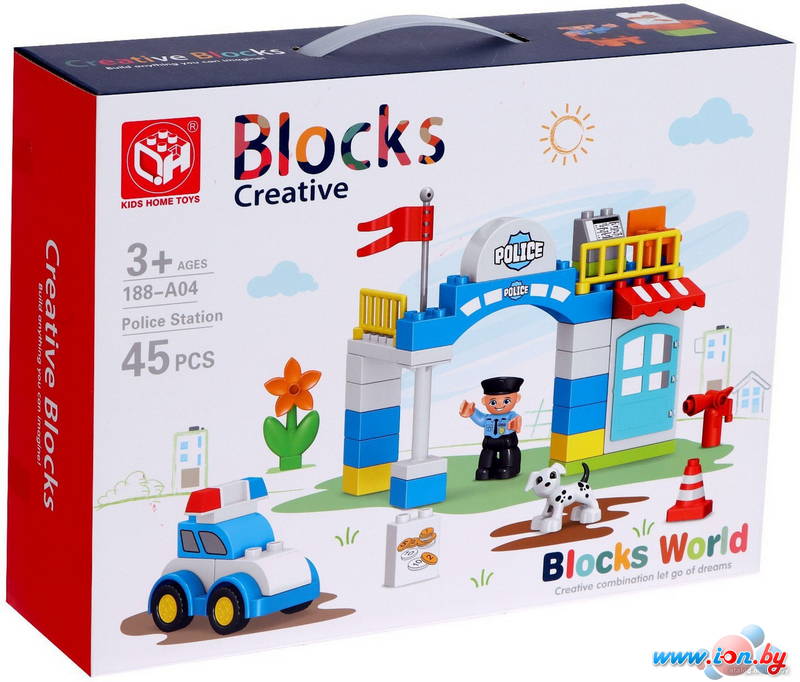 Конструктор Kids Home Toys Полицейский участок 188-A04 7120615 в Гомеле