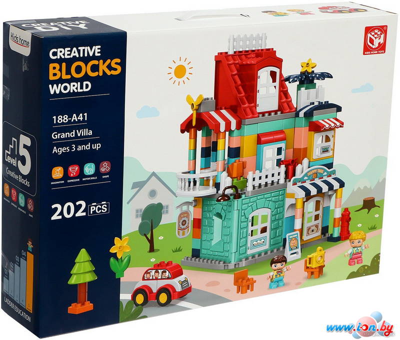 Конструктор Kids Home Toys Загородный домик 188-A41 9655732 в Гомеле