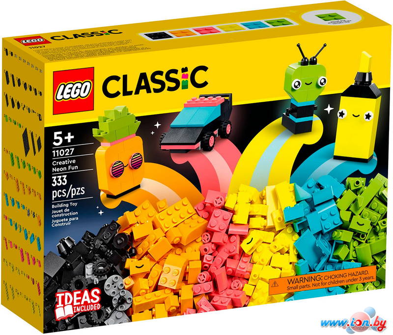 Набор деталей LEGO Classic 11027 Творческое неоновое веселье в Гомеле