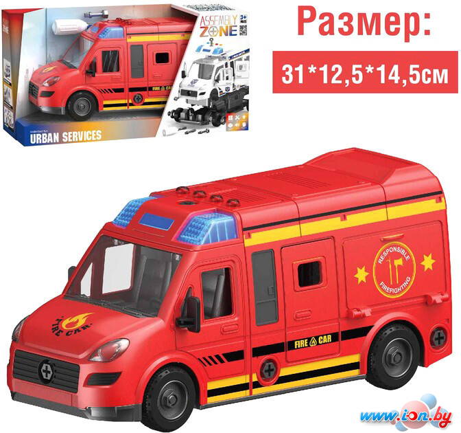 Конструктор Sima-Land Пожарный фургон YW8088B 9545771 в Витебске