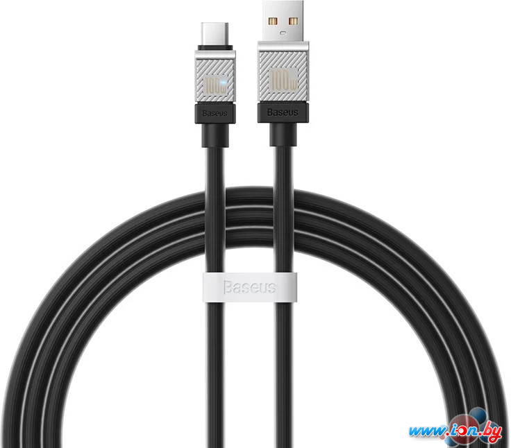 Кабель Baseus CoolPlay Series USB Type-A - USB Type-C 662802353A (2 м, черный) в Бресте