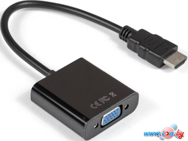 Адаптер ExeGate HDMI - VGA EX-HDMIM-VGAF-0.15 (0.15 м, черный) в Гомеле