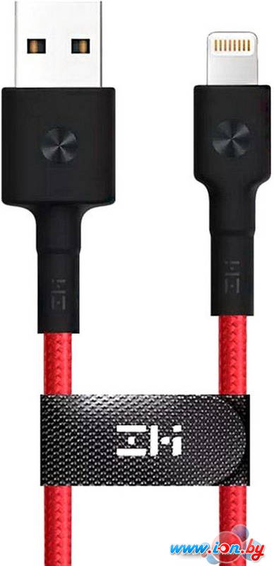 Кабель ZMI AL805 USB Type-A - Lightning (1 м, красный) в Гомеле