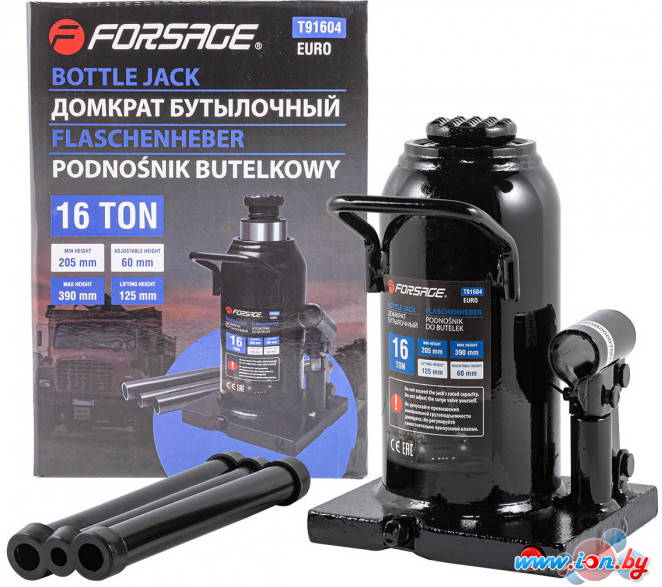 Бутылочный домкрат FORSAGE F-T91604 (Euro) 16т в Гомеле