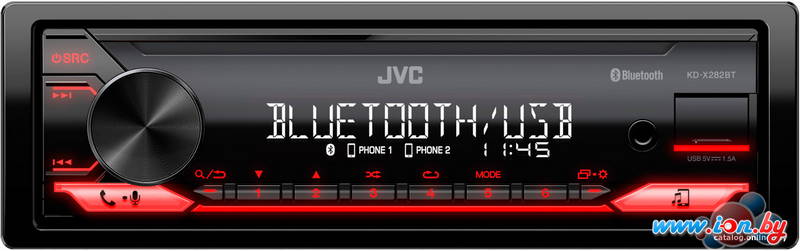 USB-магнитола JVC KD-X282BT в Могилёве