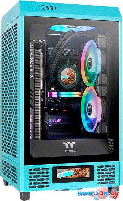 Корпус Thermaltake The Tower 200 Turquoise CA-1X9-00SBWN-00 в Бресте