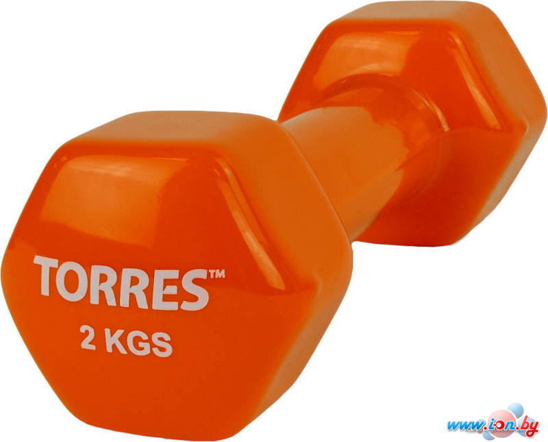 Гантель Torres PL522204 2 кг (оранжевый) в Могилёве