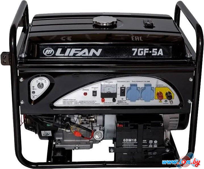 Бензиновый генератор Lifan 7GF-5A LF7500AE в Могилёве