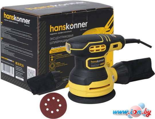 Эксцентриковая шлифмашина Hanskonner HOS8135RC в Минске