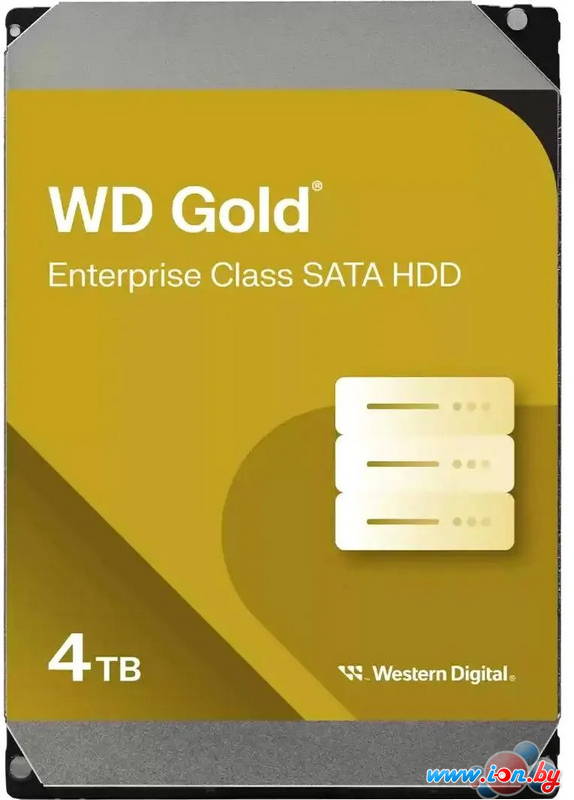 Жесткий диск WD Gold 4TB WD4004FRYZ в Минске