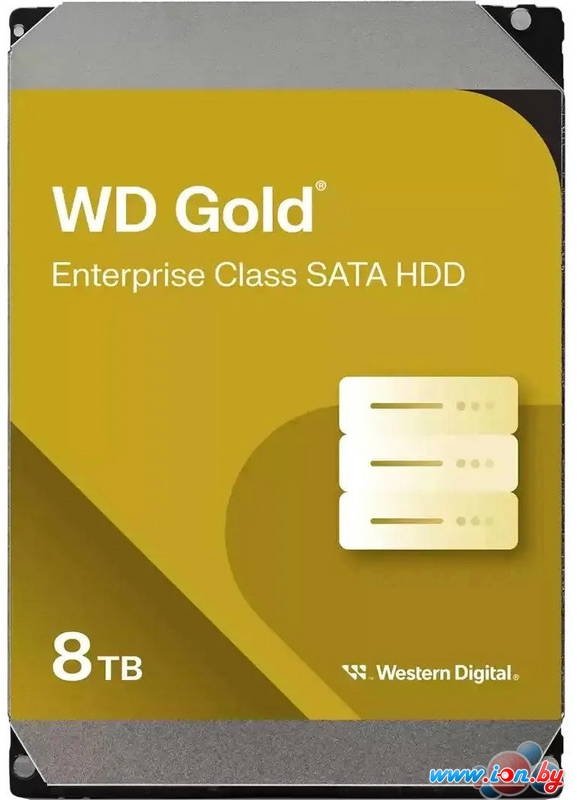 Жесткий диск WD Gold 8TB WD8005FRYZ в Минске